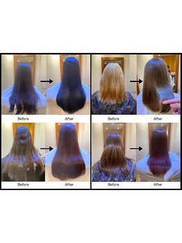 【経堂駅より徒歩2分♪】グレイカラーでも明るく染まる♪髪に優しい薬剤で、ナチュラルな仕上がりに☆