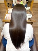【艶髪】縮毛矯正　髪質改善　ロングヘア