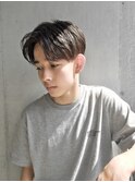 メンズマッシュ/センターパート/メンズセンターパート
