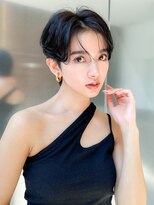 アイティーバイアルバム 八王子店(IT by ALBUM) アッシュブラックブルーグレージュフレンチカジュアル_F0256