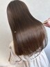 【美髪縮毛矯正】髪質改善メテオストレート+トリートメント ￥16500