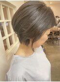 前下がりショートボブ