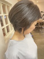 桜デコ プリム店(DECO)&nbsp;前下がりショートボブ