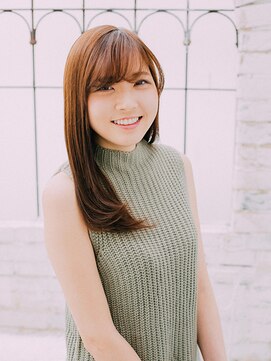 ココカラーアンドカット マルナカ福富店(CoCo Color&Cut) ツヤ髪ストレートロング☆20代30代40代50代