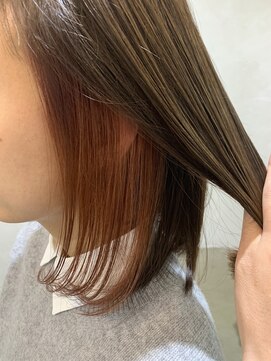 ユッカ 高槻茨木店(YUCCA) 【 YUCCA 】大人可愛い20代30代40代ボブ/オレンジ