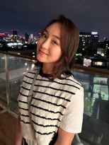 ザザ ZA/ZA 茗荷谷&nbsp;韓国風くびれヘア/透明感カラー