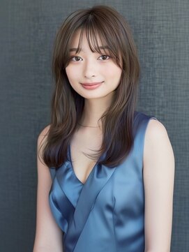 アルトリスト(Altruist Aging×HAIR&SPA) ☆シースルーバング小顔ウルフミディ黒髪メルティカラーボブ