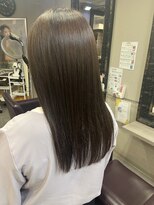 リファイン 羽村店 イルミナカラー/縮毛矯正/髪質改善/ココアブラウン/モカブラウン