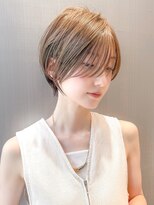 ハルキミナト ジャパン ヨコハマ(HARUKI MINATO japan YOKOHAMA)&nbsp;キッズカット/縮毛矯正/学割U24/ブルーカラー/くすみベージュ