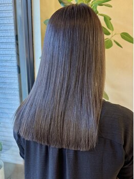 ハヤシ(HAYASHI)の写真/【SUBLIMIC酸熱トリートメント】圧倒的艶感だけでなく癖やうねりを制御して上質なまとまりと手触りを実感♪