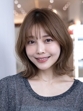 ドットハリス(.Hallis) レイヤーボブ/レイヤーカット/くびれレイヤー/韓国風ヘア