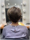 白髪ぼかしハイライト