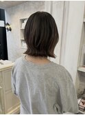 福山美容室carry レイヤーボブイルミナカラー透明感20代30代