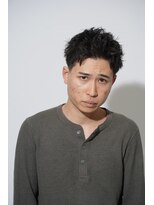 クロムトウキョウ ザ バーバー ネオン 新宿店(CHROM TOKYO the Barber ne/on) テーパーフェード×ボックスショート