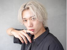 【COLOR】デザインカラー、ダブルカラーで透明感のある仕上がりに！(メンズサロン新宿/ブリーチ)