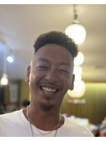 ピシャッとニ代目銀二郎&nbsp;アフロパーマ