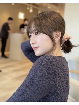 ザックジングウ 表参道(ZACC JINGU) #前髪カット#小顔顔周りカット#前髪縮毛矯正#縮毛矯正