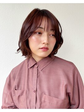 カバーヘア ブリス 北浦和(COVER HAIR bliss) ラベンダーブラウン/ピンクブラウン/小顔ボブレイヤーp北浦和