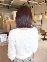 リコ(RICO)&nbsp;レイヤーボブ×ピンクブラウン