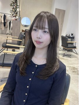 ビューバイネオリーブ 用賀店(Beau'r by neolive) 黒髪ボブルフネビージュ小顔ワンレン《用賀》