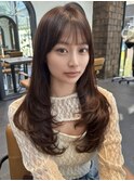 前髪/顔周りカット/サイドバング/レイヤースタイル