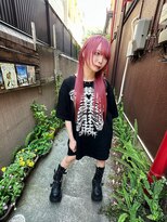 コエル(KOER) 247. ワンホンレイヤー/ピンクストレート/ブリーチ