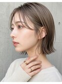 ミルクティーベージュ/ボブ