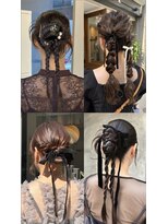 シェル(SHEL+L)&nbsp;お呼ばれヘアセット【HARUNA】