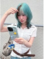 エンドット(en.)&nbsp;mint×brown ルーツカラー