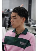 ヘア アトリエ ホロウ 堀江(HAIR ATELIER HOLLOW)&nbsp;Slick Back｜スリックバック
