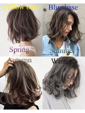 トルネード(TORNADO) パーソナルカラーハイライトボブ