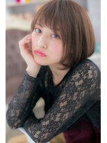 ミック 日暮里店(miq)&nbsp;大人顔作る*シンプル☆ボブ