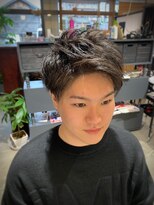 ヘアーアンドスパ エンジェイ(HAIR＆SPA enj) 大人気アップバング