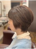 丸み×ショートボブ