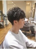 2ブロック×ソフトパーマ