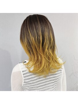 ハク(haku.) イエローグラデーションカラー