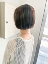 キャンバス バイ ネオリーブ 横浜西口(Canvas by neo.)&nbsp;ミニボブ　プツッとボブ　ぱっつんボブ　切りっぱなしボブ