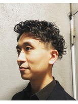 ヒロギンザ 浜松町店(HIRO GINZA)&nbsp;ビジネススパイラルパーマ<ヒロ銀座/メンズ/理容室/浜松町>