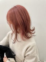 エンドリンク(endlink) レッドオレンジブラウン×インナーピンク