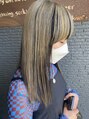 ヘアアンドビューティー クローバー(Hair&Beauty Clover) アンブレラカラーblack×greige