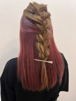 スターリバー(STAR RIVER) 編み込み インナーカラー