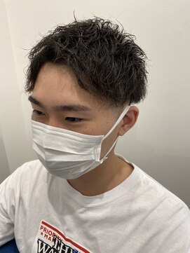 フォーディー(for D) Hair Salon for D ×　メンズパーマ