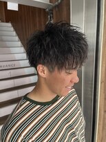 アヴァンス 天王寺店(AVANCE.) MEN'S HAIR ソフトツイスト×刈り上げマッシュ