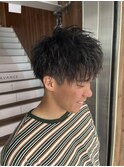 MEN'S HAIR ソフトツイスト×刈り上げマッシュ