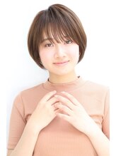 ヘアーズ キュア(hair's Cure) 丸みのあるふんわりショートボブ