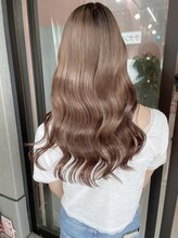 ワンズリー 本厚木店(ONE's ly) 切りっぱなしボブ/エアリーロング/美髪/ピンクブラウン/本厚木駅