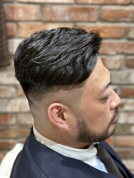 ヒロギンザ 大阪本店(HIRO GINZA) スーツスタイル×サイドパート