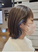 グレージュ/ショートボブ/ショートヘア/カット+カラー