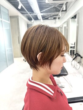 スイ 松戸(SUI) ★大人ショートボブ丸みショートベージュ【松戸/ショート】