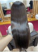水素カラーアッシュブラウン